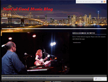 Tablet Screenshot of norcalgoodmusic.wordpress.com