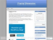 Tablet Screenshot of fractionph.wordpress.com