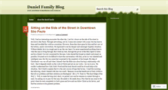 Desktop Screenshot of danielfamilyblog.wordpress.com