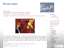 Tablet Screenshot of elnotaanota.wordpress.com