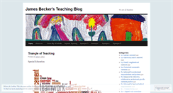 Desktop Screenshot of jamesbecker.wordpress.com