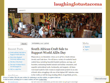 Tablet Screenshot of laughinglotustacoma.wordpress.com