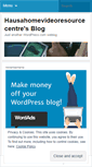 Mobile Screenshot of hausahomevideoresourcecentre.wordpress.com