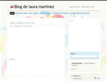 Tablet Screenshot of lauramaraya.wordpress.com