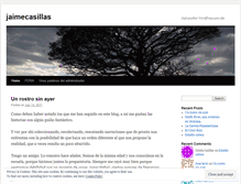 Tablet Screenshot of jaimecasillas.wordpress.com