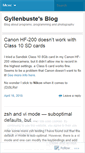 Mobile Screenshot of gyllenbuste.wordpress.com
