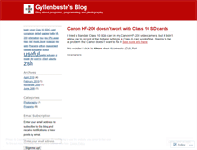 Tablet Screenshot of gyllenbuste.wordpress.com