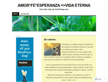 Tablet Screenshot of cristianajuventud.wordpress.com