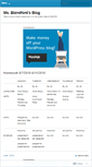 Mobile Screenshot of blandford.wordpress.com