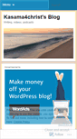 Mobile Screenshot of kasama4christ.wordpress.com