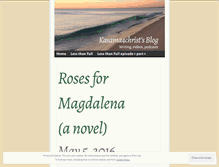 Tablet Screenshot of kasama4christ.wordpress.com