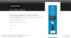 Desktop Screenshot of gopinth.wordpress.com