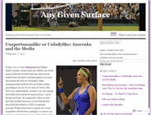 Tablet Screenshot of anygivensurface.wordpress.com