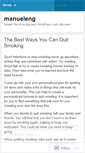 Mobile Screenshot of manueleng.wordpress.com