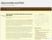 Tablet Screenshot of abercrombieuk421.wordpress.com