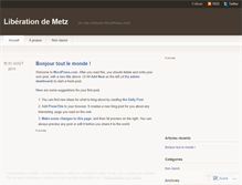 Tablet Screenshot of liberationdemetz.wordpress.com