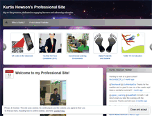 Tablet Screenshot of kurtishewson.wordpress.com