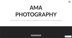 Desktop Screenshot of amaphotography.wordpress.com