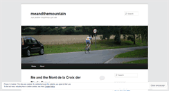 Desktop Screenshot of meandthemountain.wordpress.com