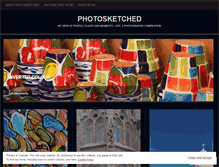 Tablet Screenshot of photosketched.wordpress.com