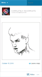 Mobile Screenshot of completelyincompleteproject.wordpress.com