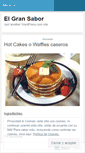 Mobile Screenshot of elgransabor.wordpress.com