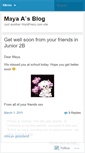 Mobile Screenshot of mayaabela.wordpress.com