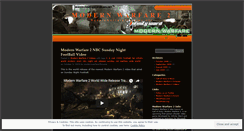 Desktop Screenshot of modernwarfare2forums.wordpress.com