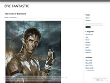 Tablet Screenshot of epicfantastic.wordpress.com