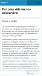 Mobile Screenshot of menosdescartavel.wordpress.com