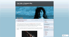 Desktop Screenshot of darkviolin.wordpress.com