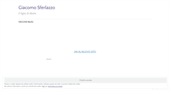 Desktop Screenshot of giacomosferlazzoilfigliodiabele.wordpress.com