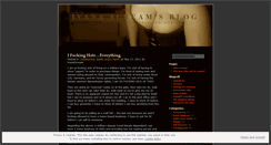 Desktop Screenshot of ivanascream.wordpress.com