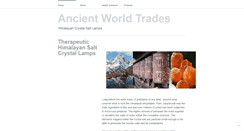Desktop Screenshot of ancientworldtrades.wordpress.com