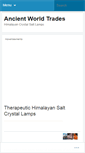Mobile Screenshot of ancientworldtrades.wordpress.com
