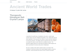 Tablet Screenshot of ancientworldtrades.wordpress.com