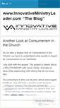 Mobile Screenshot of innovativeministryleader.wordpress.com