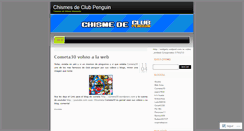 Desktop Screenshot of clubpenguinchismes.wordpress.com