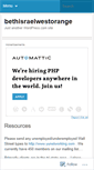 Mobile Screenshot of bethisraelwestorange.wordpress.com