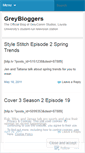 Mobile Screenshot of greycomm.wordpress.com