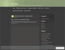 Tablet Screenshot of greycomm.wordpress.com