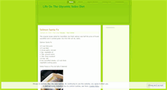 Desktop Screenshot of lifewiththegylcemicindexdiet.wordpress.com