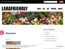 Tablet Screenshot of larafriendly.wordpress.com