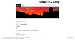 Desktop Screenshot of longwayeast.wordpress.com