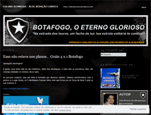 Tablet Screenshot of eternoglorioso.wordpress.com