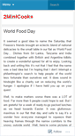 Mobile Screenshot of 2minicooks.wordpress.com