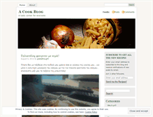 Tablet Screenshot of magzcooking.wordpress.com
