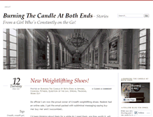 Tablet Screenshot of burnthecandleatbothends.wordpress.com
