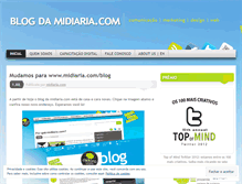 Tablet Screenshot of midiaria.wordpress.com