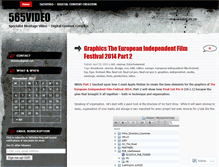 Tablet Screenshot of 565video.wordpress.com